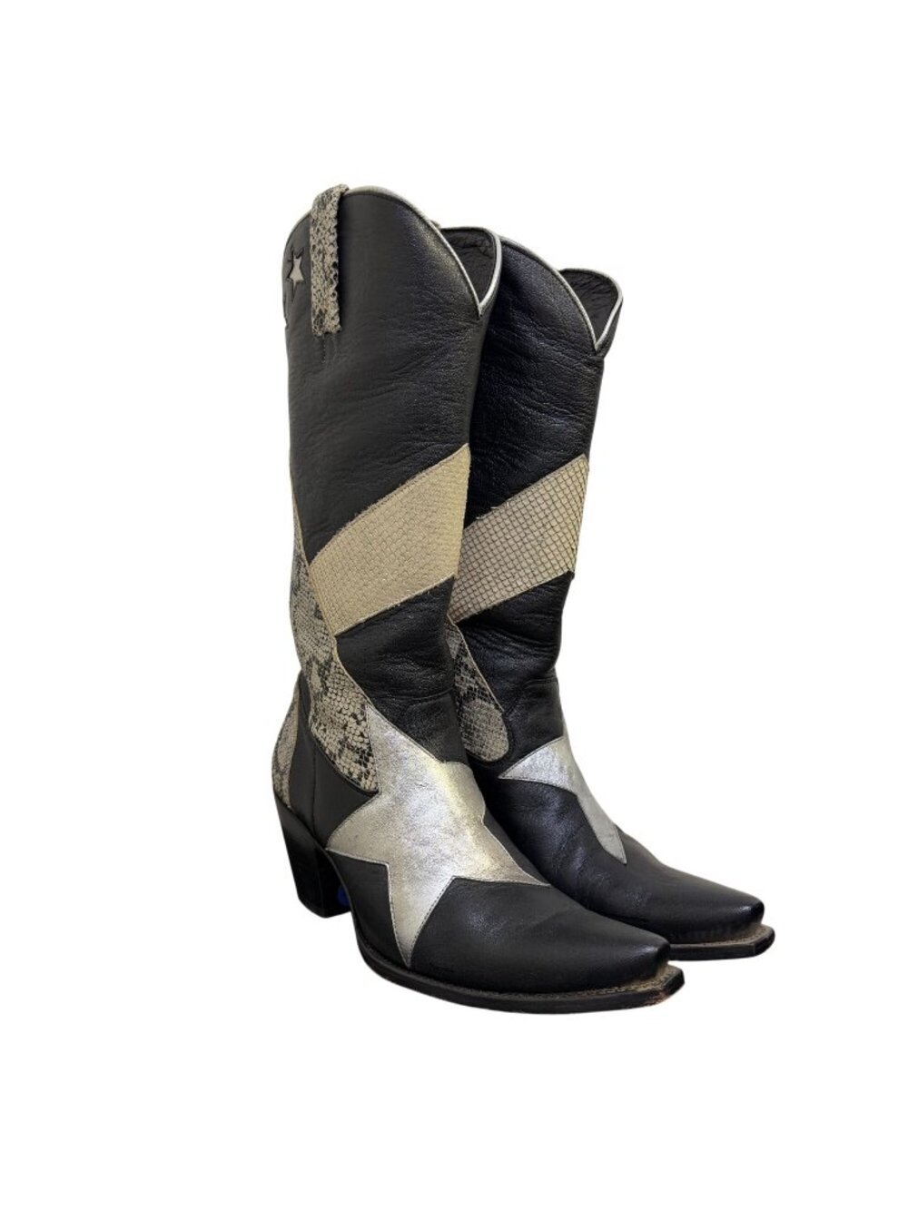 Idyllwind Miranda Lambert Black & Silver Star Western Boots Size 11
